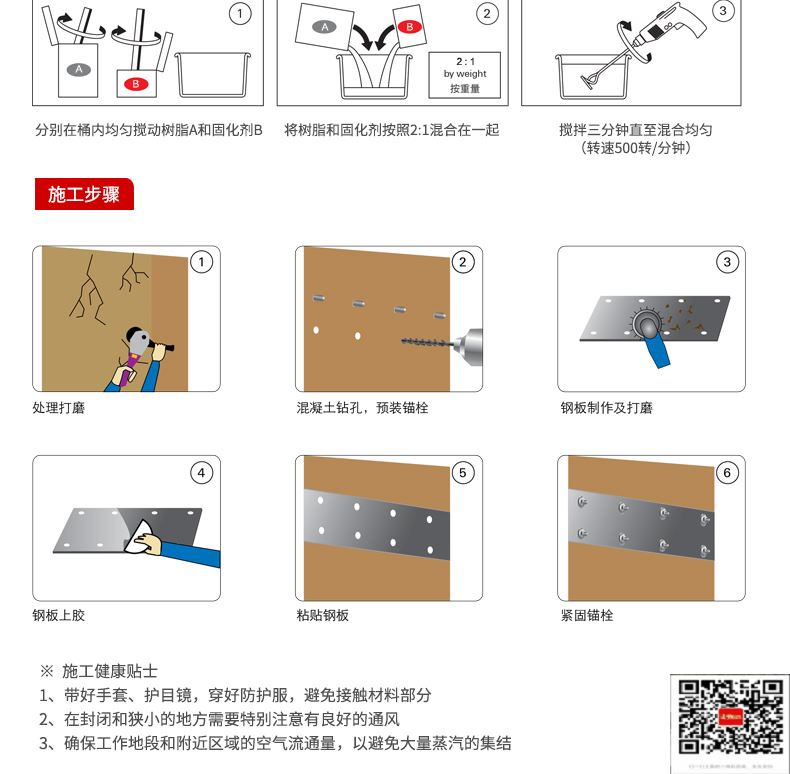 包钢尼玛粘钢加固施工过程